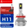 P65 65W 6500LM White LED Headlight Bulbs 2Pcs