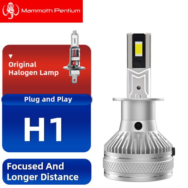 P65 65W 6500LM White LED Headlight Bulbs 2Pcs