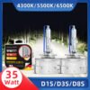 D1S D3S D8S Xenon HID Car Bulbs 35W 4300K 5500K 6500K 12V