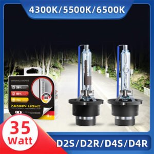 D2S D2R D4S D4R Xenon HID Car Bulbs 35W 4300K 5500K 6500K 12V